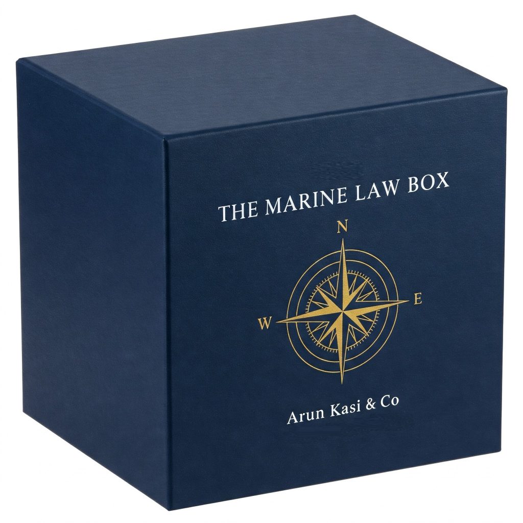 Image representign The Marine Law Box by Arun Kasi & Co